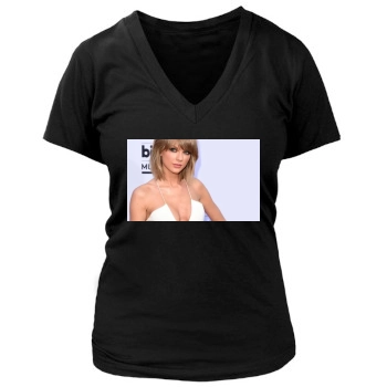 Taylor Swift Women's Deep V-Neck TShirt