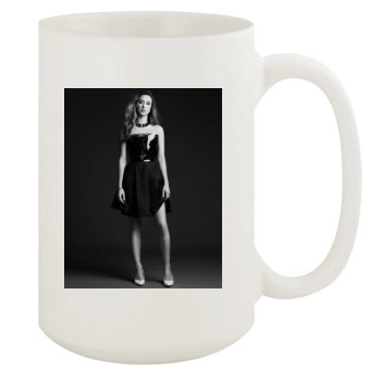 Taissa Farmiga 15oz White Mug