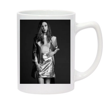 Taissa Farmiga 14oz White Statesman Mug