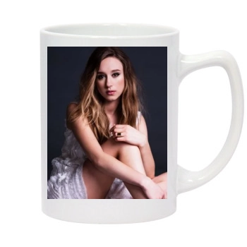 Taissa Farmiga 14oz White Statesman Mug