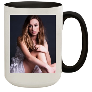 Taissa Farmiga 15oz Colored Inner & Handle Mug