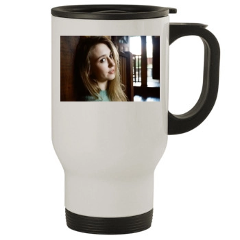 Taissa Farmiga Stainless Steel Travel Mug