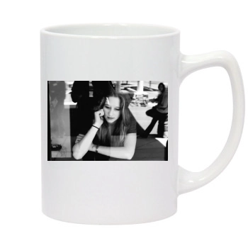 Taissa Farmiga 14oz White Statesman Mug