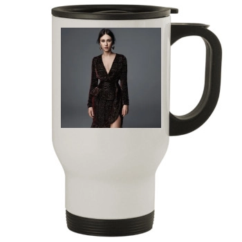 Taissa Farmiga Stainless Steel Travel Mug