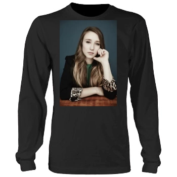 Taissa Farmiga Men's Heavy Long Sleeve TShirt