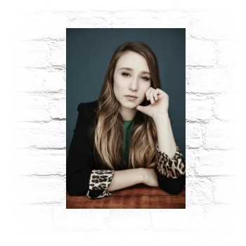 Taissa Farmiga Metal Wall Art