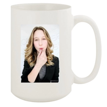 Taissa Farmiga 15oz White Mug