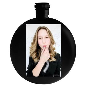 Taissa Farmiga Round Flask