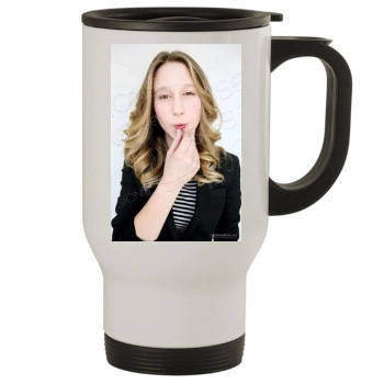 Taissa Farmiga Stainless Steel Travel Mug