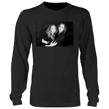 Taissa Farmiga Men's Heavy Long Sleeve TShirt