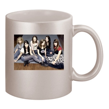 Taissa Farmiga 11oz Metallic Silver Mug