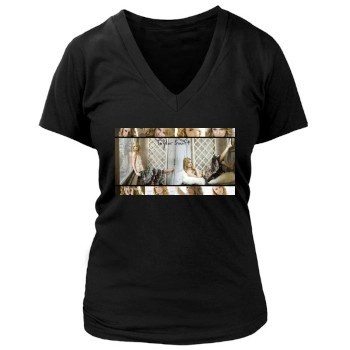 Taylor Swift Women's Deep V-Neck TShirt