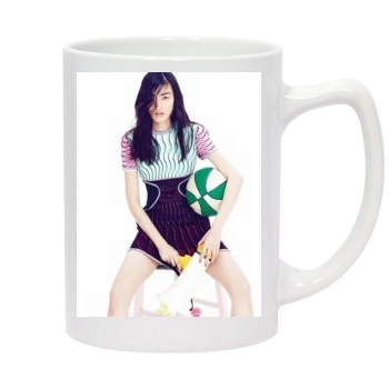 Xiaomeng Huang 14oz White Statesman Mug