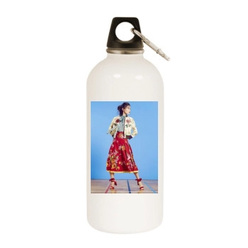 Xiaomeng Huang White Water Bottle With Carabiner