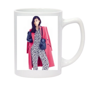 Xiaomeng Huang 14oz White Statesman Mug