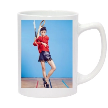 Xiaomeng Huang 14oz White Statesman Mug