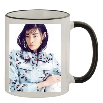 Xiaomeng Huang 11oz Colored Rim & Handle Mug