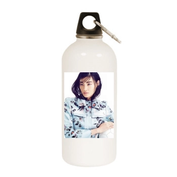 Xiaomeng Huang White Water Bottle With Carabiner