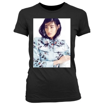 Xiaomeng Huang Women's Junior Cut Crewneck T-Shirt