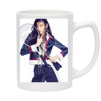 Xiaomeng Huang 14oz White Statesman Mug