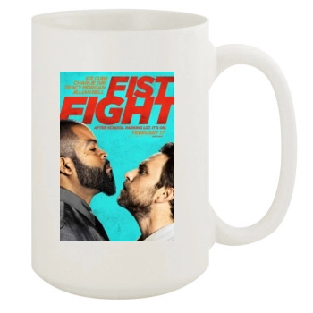 Fist Fight 2017 15oz White Mug