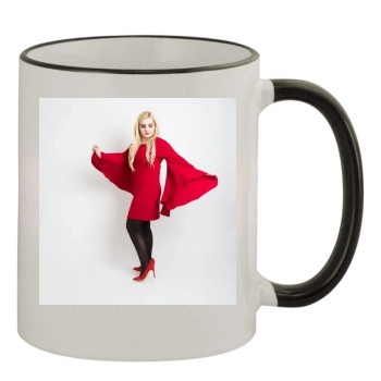 Abigail Breslin 11oz Colored Rim & Handle Mug