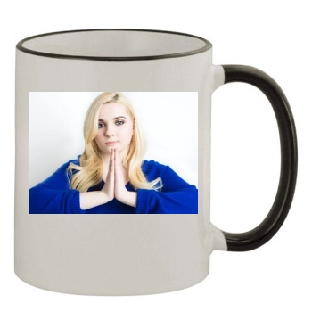 Abigail Breslin 11oz Colored Rim & Handle Mug