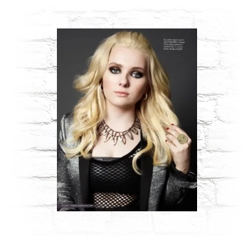 Abigail Breslin Metal Wall Art