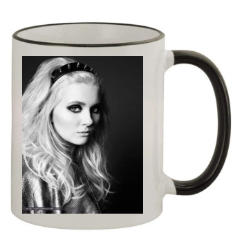 Abigail Breslin 11oz Colored Rim & Handle Mug