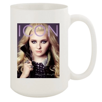 Abigail Breslin 15oz White Mug