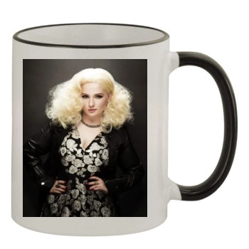 Abigail Breslin 11oz Colored Rim & Handle Mug