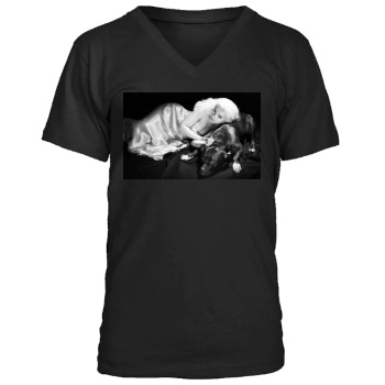 Abigail Breslin Men's V-Neck T-Shirt