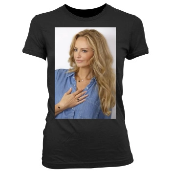 Adriana Karembeu Women's Junior Cut Crewneck T-Shirt