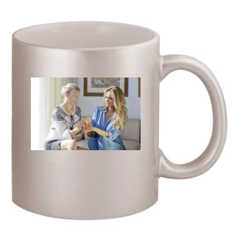 Adriana Karembeu 11oz Metallic Silver Mug