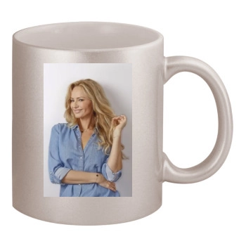 Adriana Karembeu 11oz Metallic Silver Mug