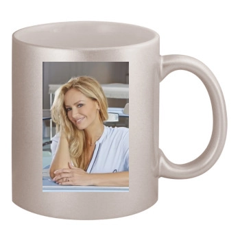 Adriana Karembeu 11oz Metallic Silver Mug