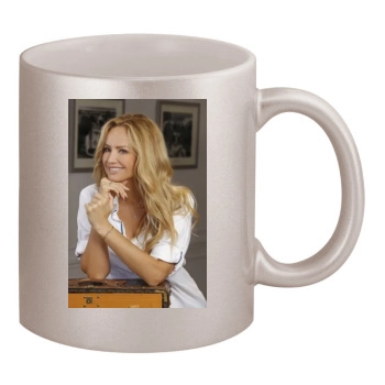 Adriana Karembeu 11oz Metallic Silver Mug