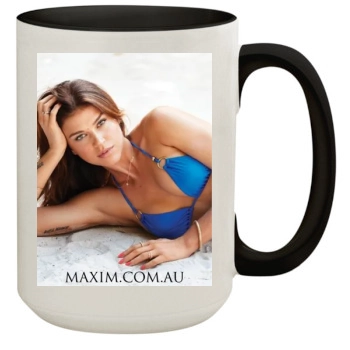 Adrianne Palicki 15oz Colored Inner & Handle Mug