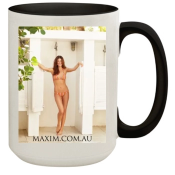 Adrianne Palicki 15oz Colored Inner & Handle Mug