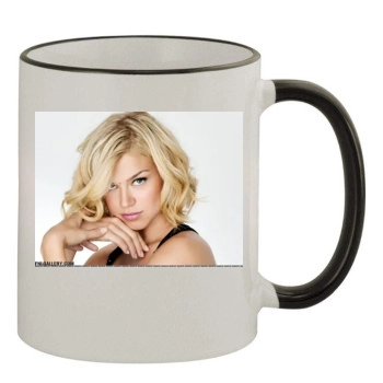 Adrianne Palicki 11oz Colored Rim & Handle Mug