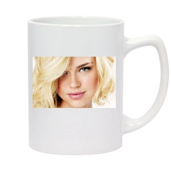 Adrianne Palicki 14oz White Statesman Mug