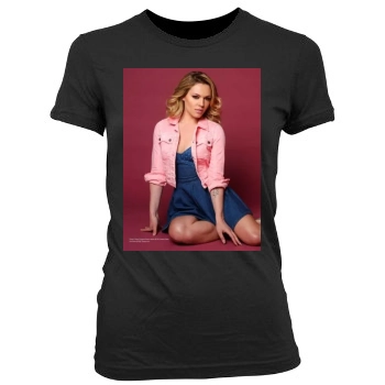 Agnes Bruckner Women's Junior Cut Crewneck T-Shirt