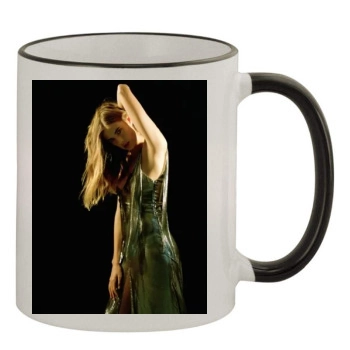 Agyness Deyn 11oz Colored Rim & Handle Mug