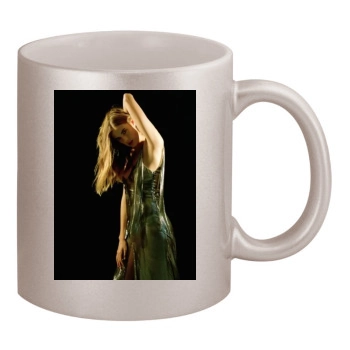 Agyness Deyn 11oz Metallic Silver Mug