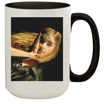 Agyness Deyn 15oz Colored Inner & Handle Mug