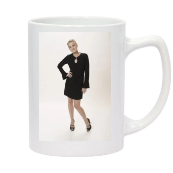 AJ Michalka 14oz White Statesman Mug