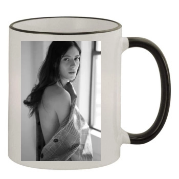 Alejandra Guilmant 11oz Colored Rim & Handle Mug