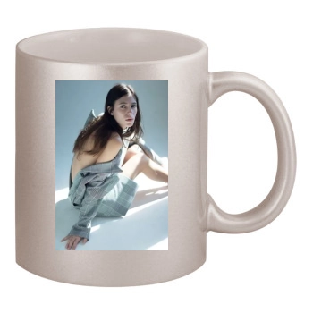 Alejandra Guilmant 11oz Metallic Silver Mug