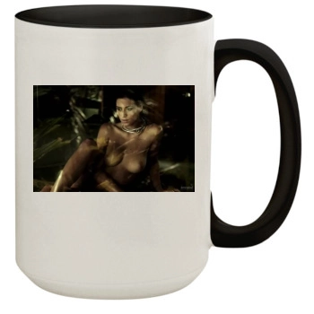 Alejandra Guilmant 15oz Colored Inner & Handle Mug