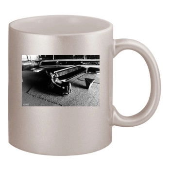 Alejandra Guilmant 11oz Metallic Silver Mug